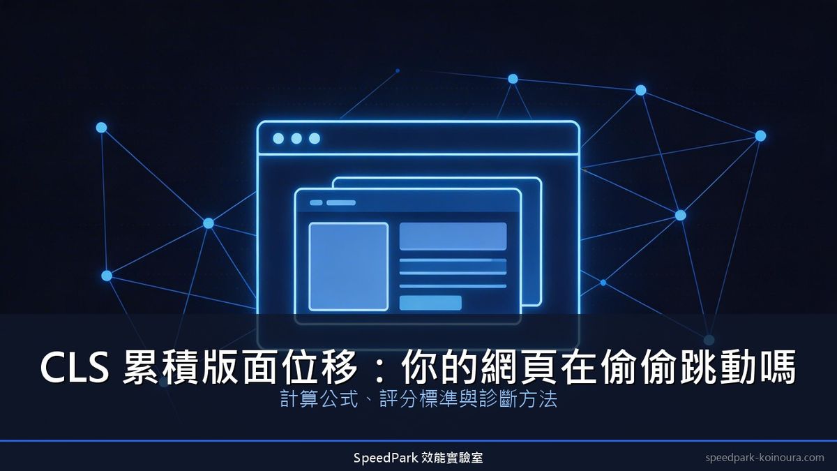 CLS 意思是什麼：版面位移的計算公式、評分標準與診斷方式