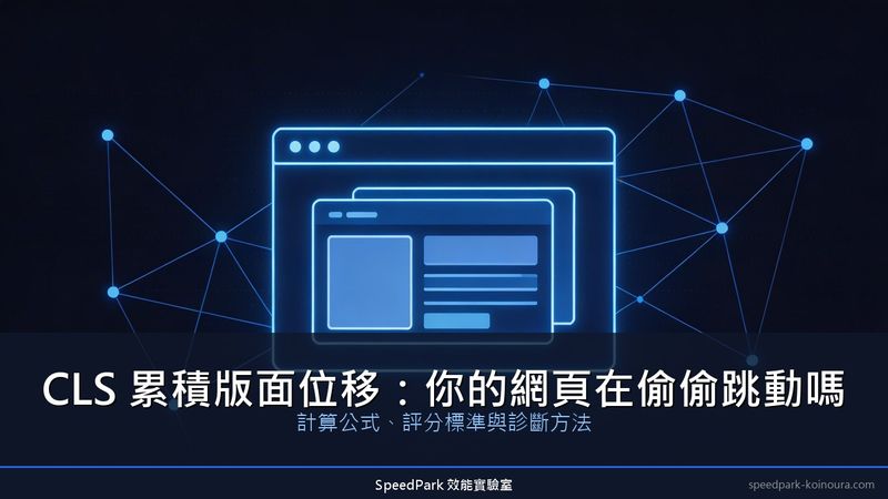 CLS 意思是什麼：版面位移的計算公式、評分標準與診斷方式